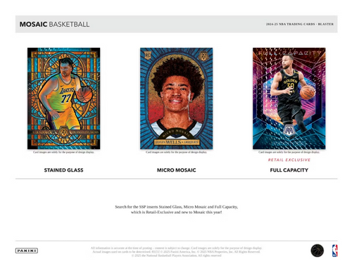 2024/25 Panini Mosaic Basketball Mega Boks