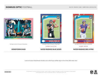 2024 Panini Donruss Optic Hobby Mega Boks