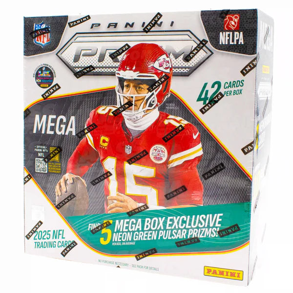 TURBO #122 - Random Team - 2025 Panini Prizm Football 3 x Mega Bokser