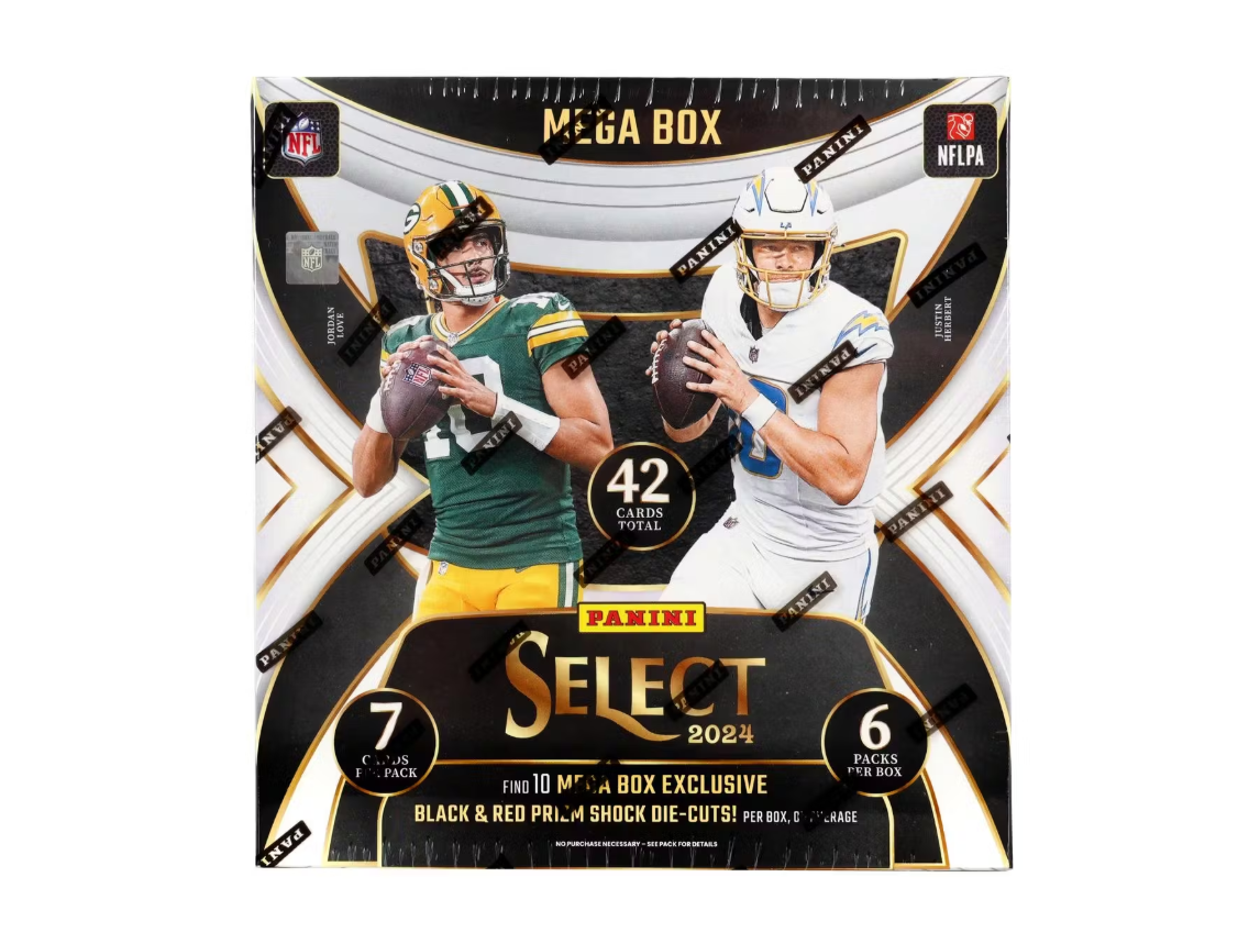 2024 Panini Select Football Hobby Mega Boks