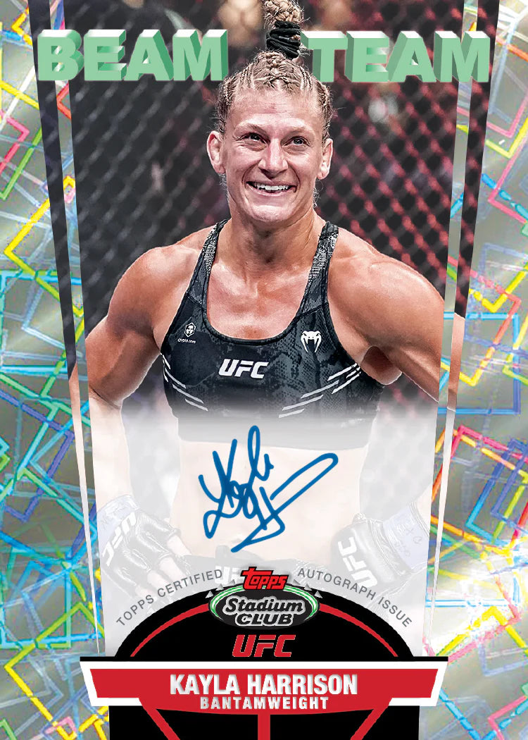 2025 Topps Stadium Club UFC Value Boks